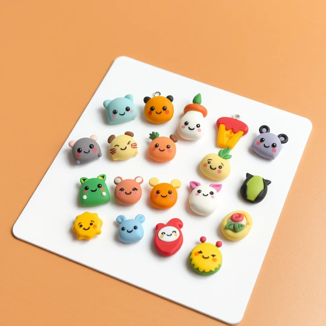 Kawaii Polymer Clay Charms - 15 Cute Kawaii DIY Craft Ideas to Make Today