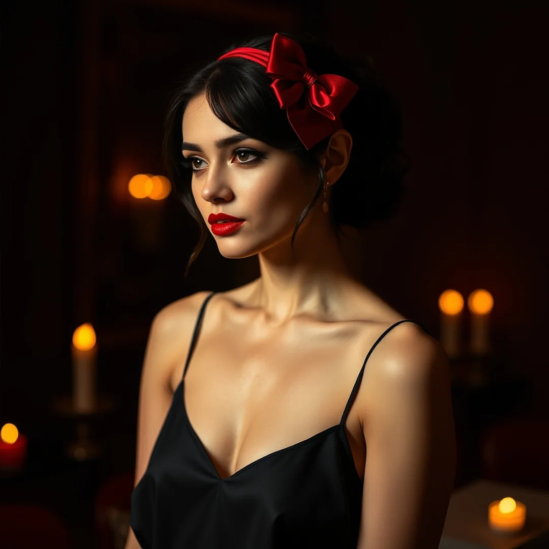 Date Night Elegance - 15 Stylish Outfit Ideas With Red Hair Accessories Chic