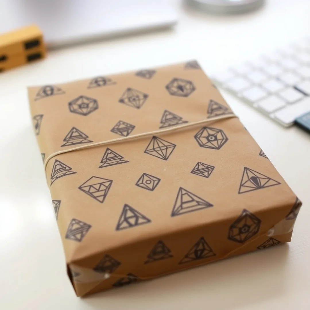 Custom Stamped Gift Paper - 16 DIY Gift Wrapping Ideas That Look Beautiful