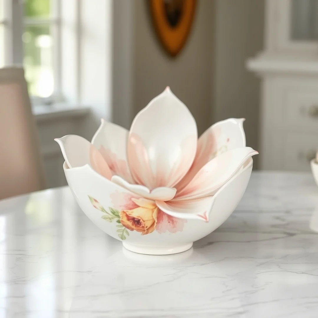 Abstract Watercolor Floral Pottery - 16 Pottery Flower Painting Ideas for Handmade Decor