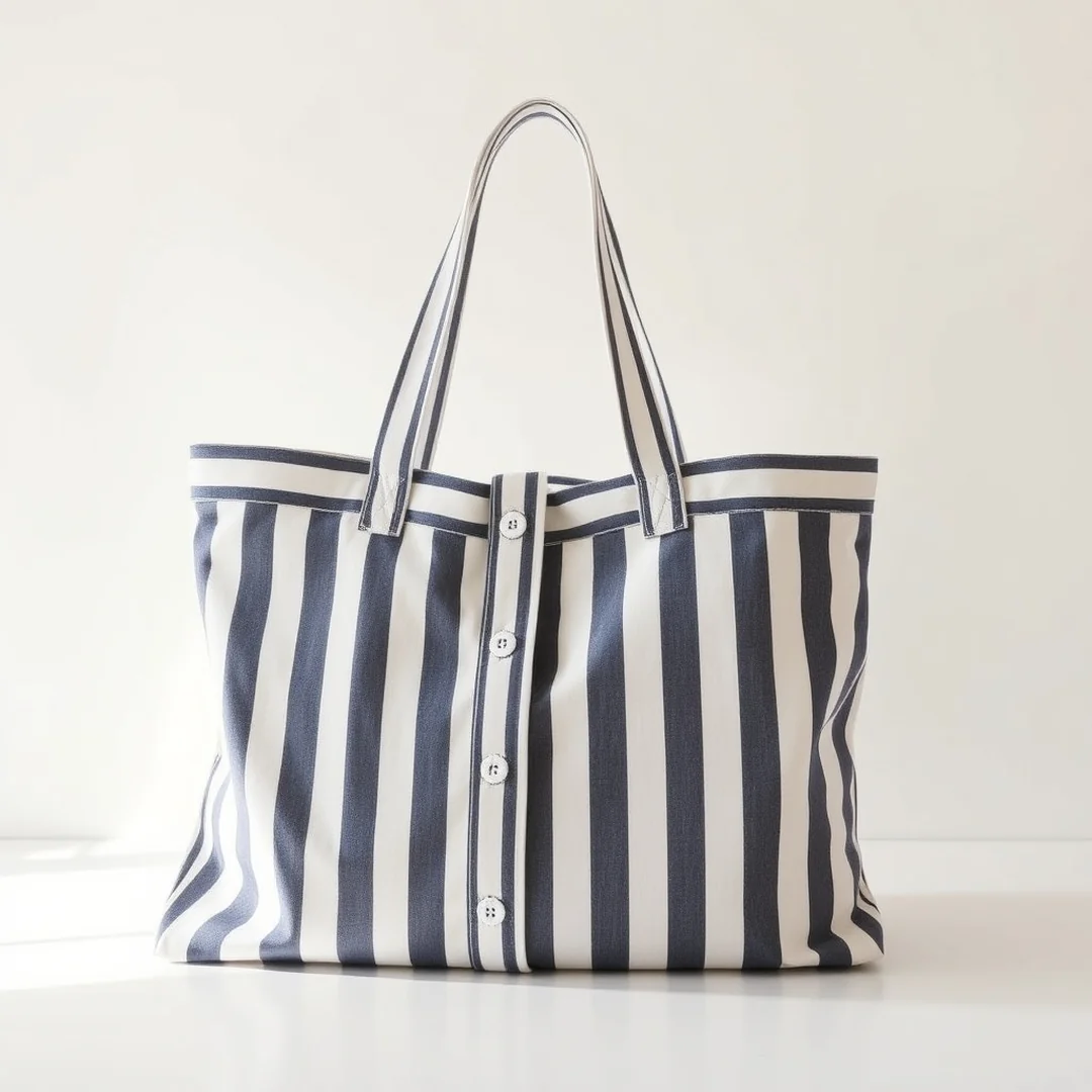 Button Down Tote Bags - 17 Creative Ways to Upcycle Button Down Shirts