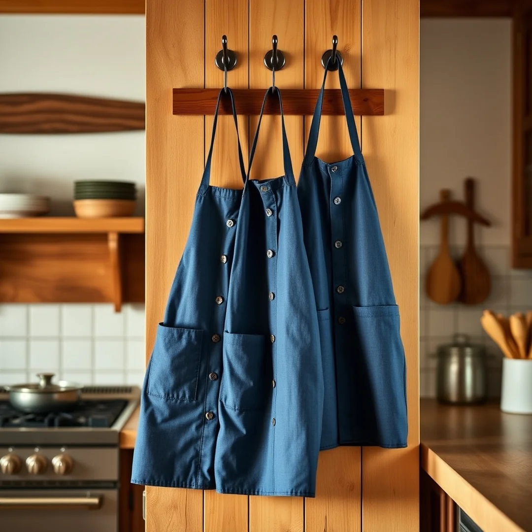 Button Up Aprons - 17 Creative Ways to Upcycle Button Down Shirts