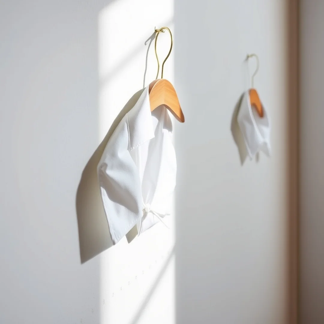 Shirt Collar Ornaments - 17 Creative Ways to Upcycle Button Down Shirts