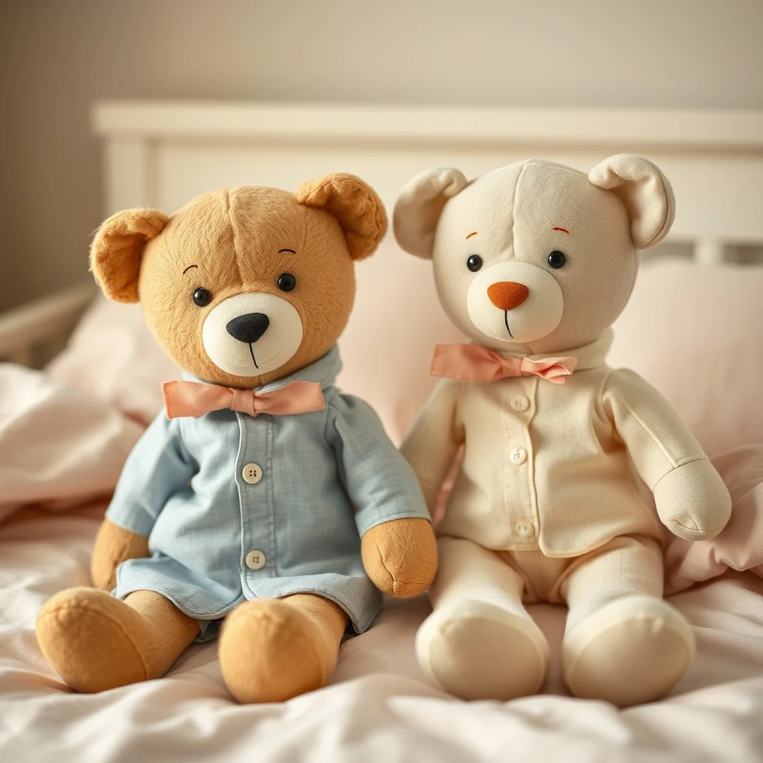 Stuffed Teddy Bears - 17 Creative Ways to Upcycle Button Down Shirts