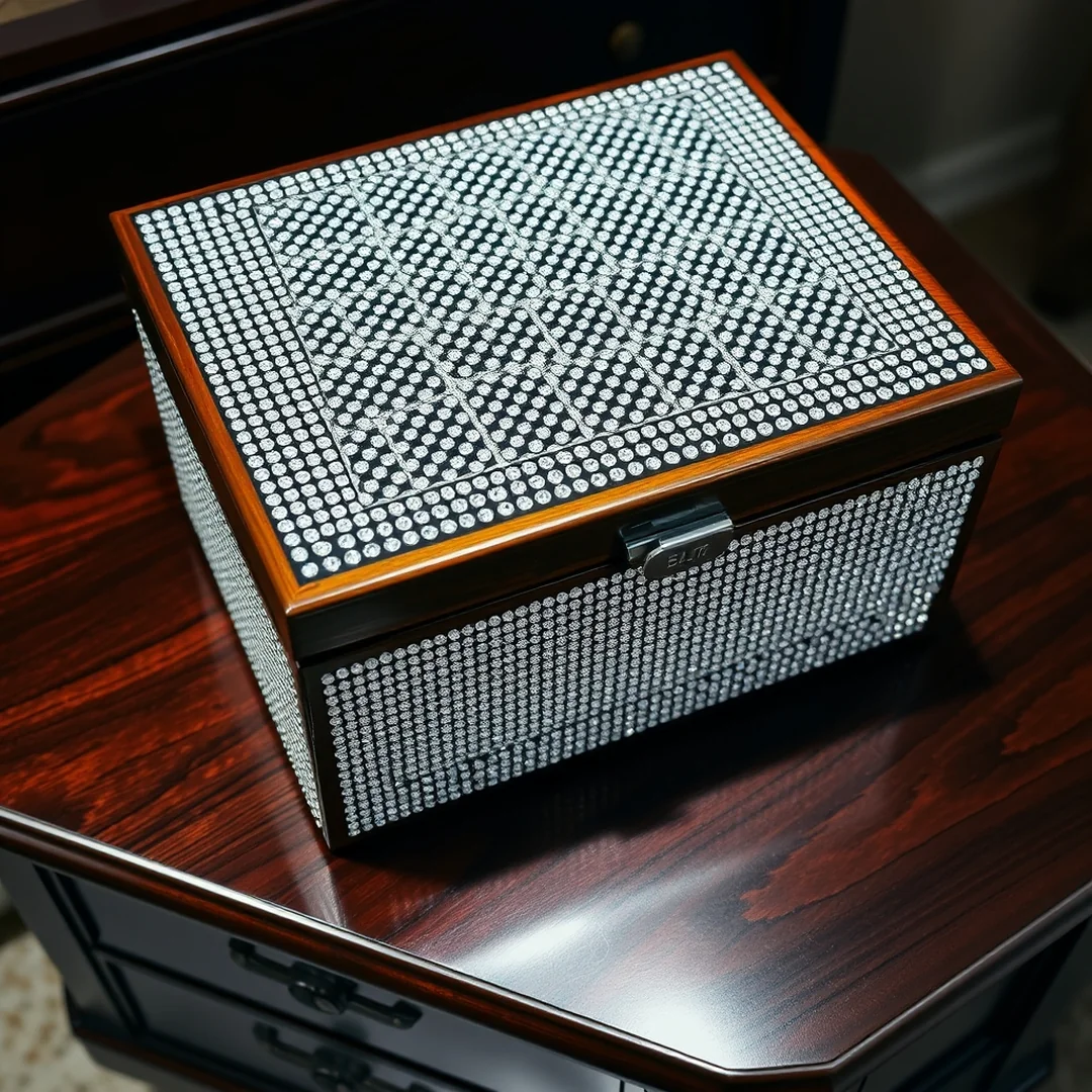 Bedazzled Jewelry Boxes - 17 Easy Rhinestone Projects That Look Expensive