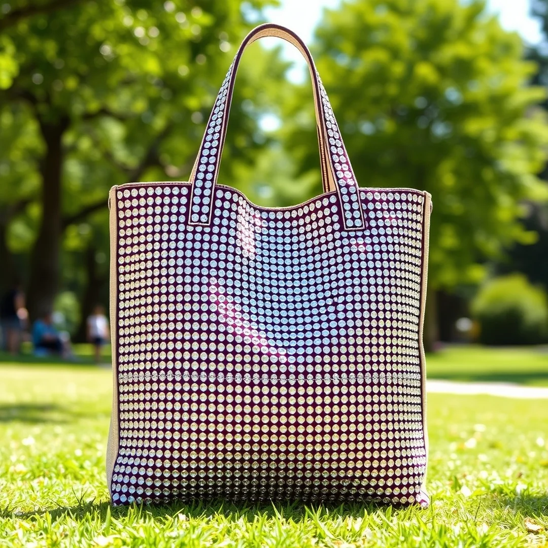 Bling Tote Bags - 17 Easy Rhinestone Projects That Look Expensive