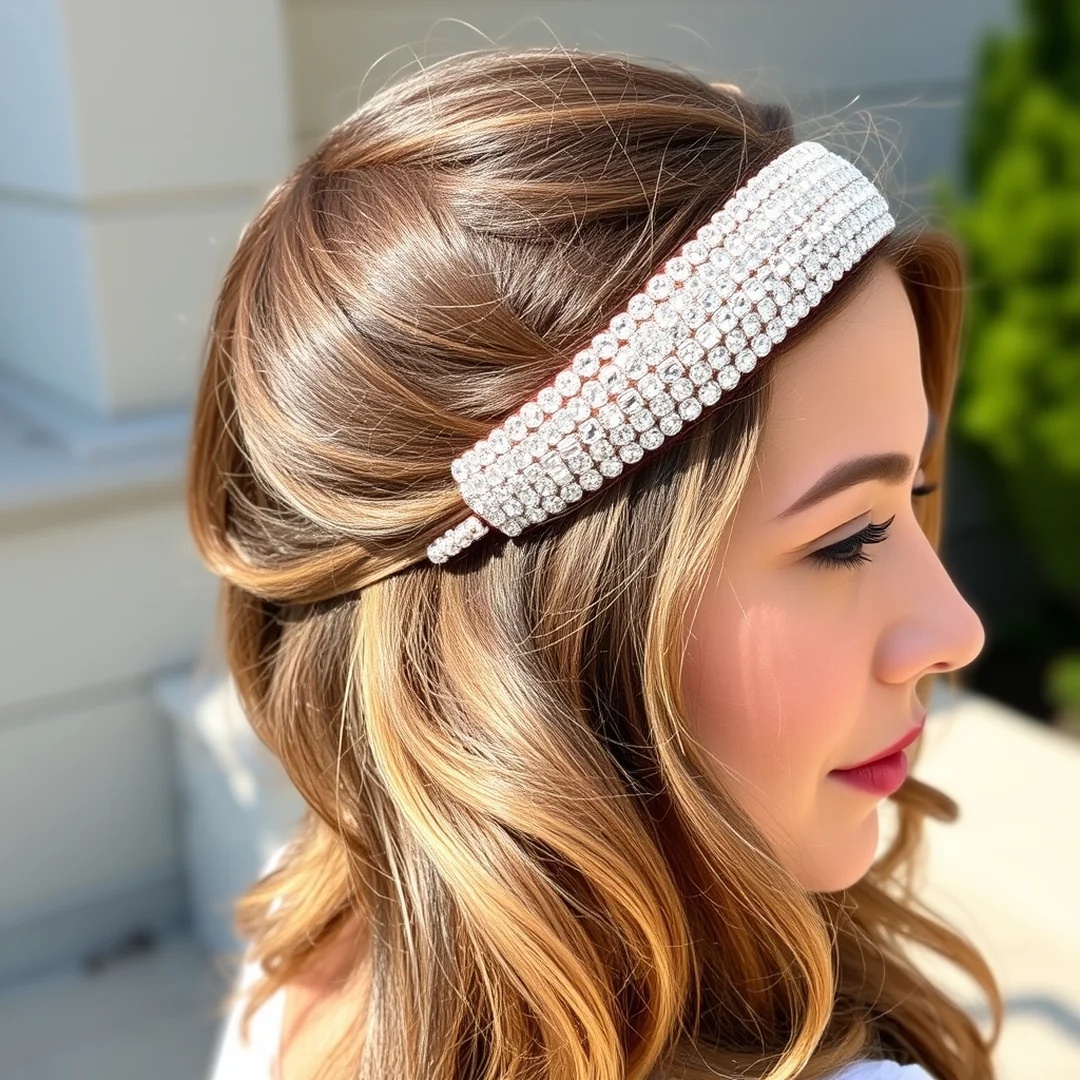 Crystal Encrusted Headbands - 17 Easy Rhinestone Projects That Look Expensive