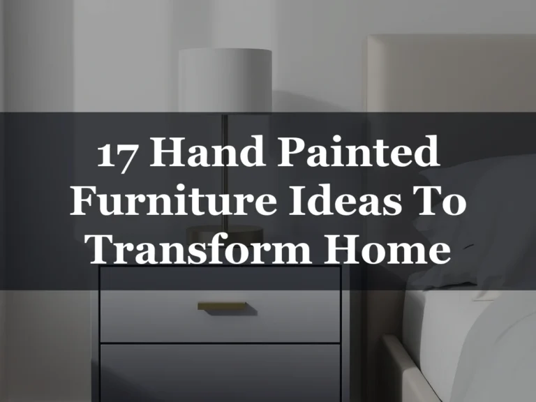 17 Hand Painted Furniture Ideas To Transform Home - 17 Hand Painted Furniture Ideas to Transform Home