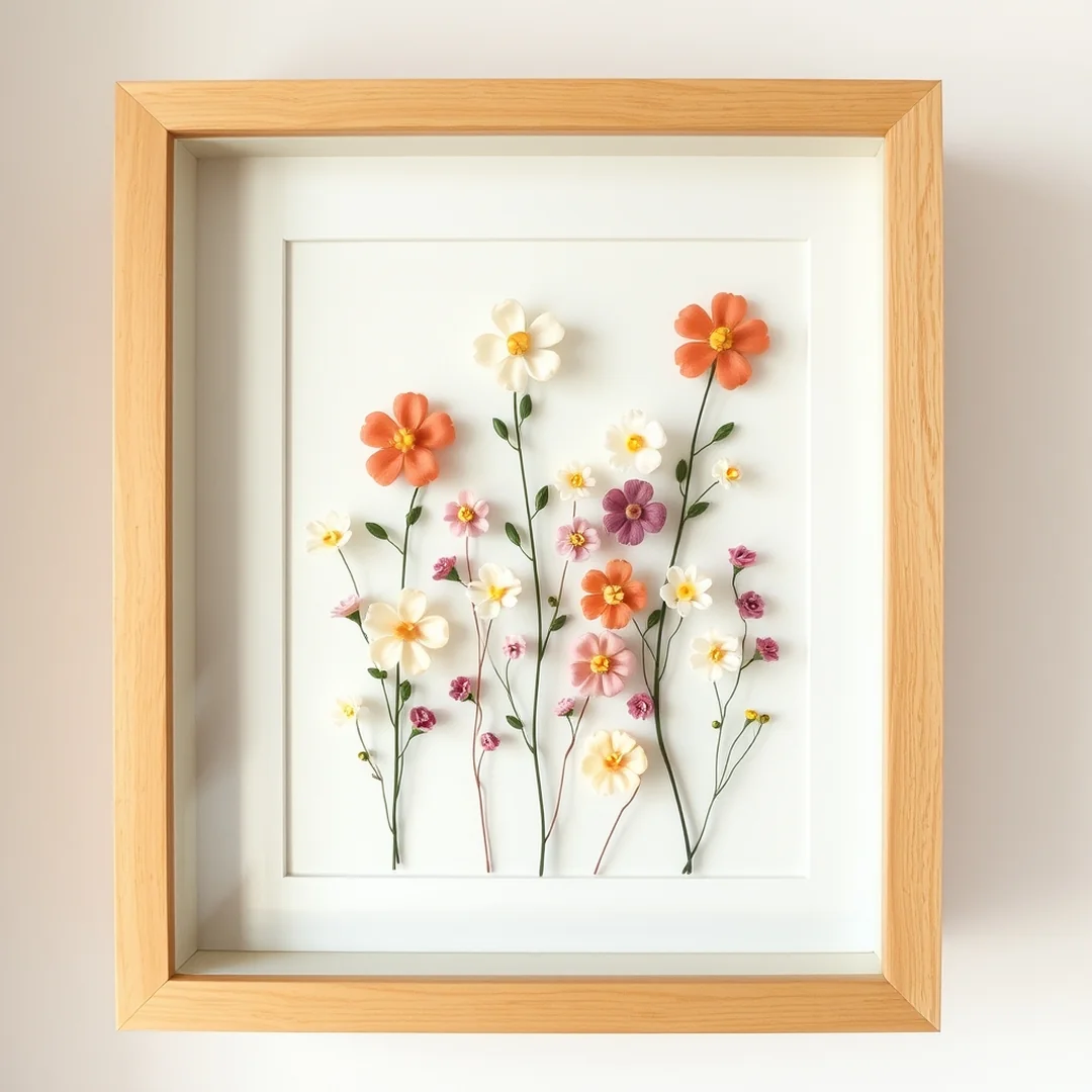 Shadow Box Displays - 18 Button Flower Craft Ideas Adults Will Love