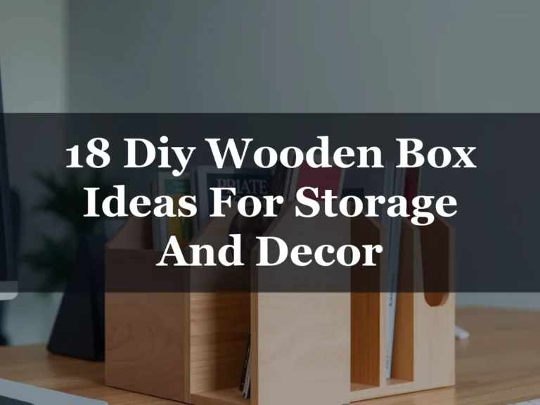 18 Diy Wooden Box Ideas For Storage And Decor - 18 DIY Wooden Box Ideas for Storage and Decor