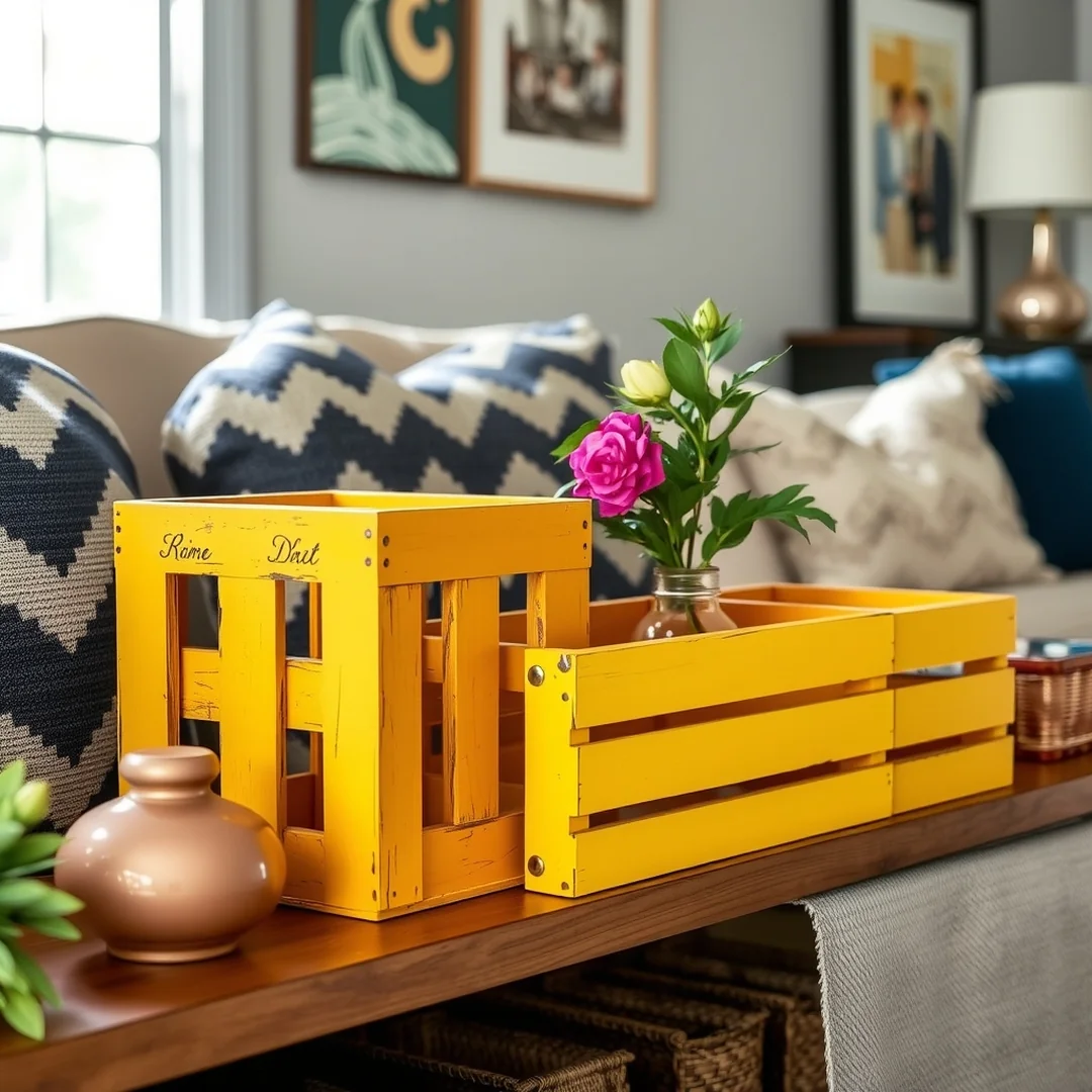 Hand-Painted Decorative Boxes - 18 DIY Wooden Box Ideas for Storage and Decor