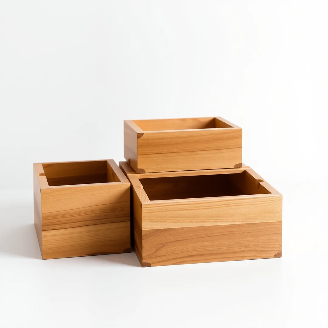 Nested Storage Sets - 18 DIY Wooden Box Ideas for Storage and Decor