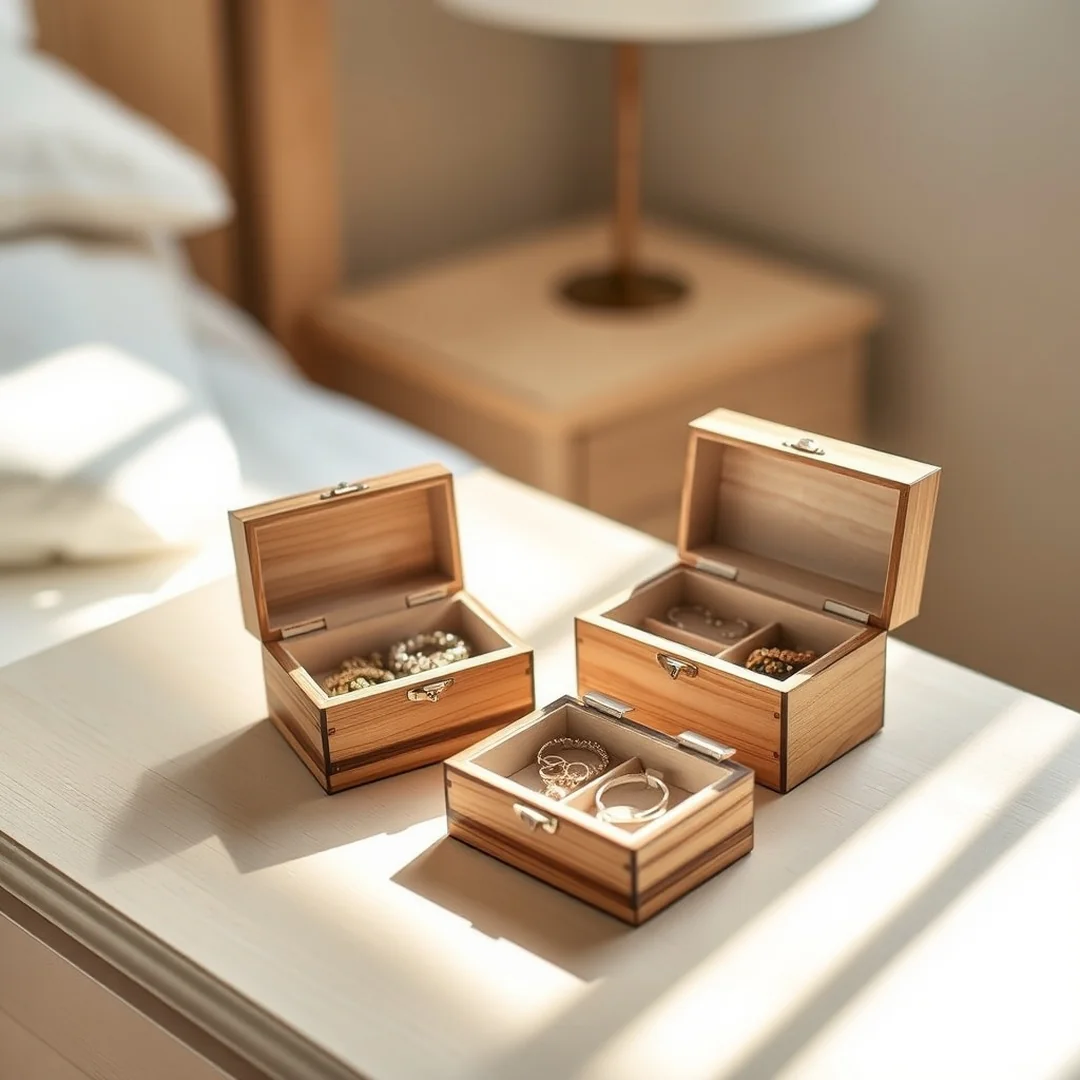 Small Trinket Boxes - 18 DIY Wooden Box Ideas for Storage and Decor