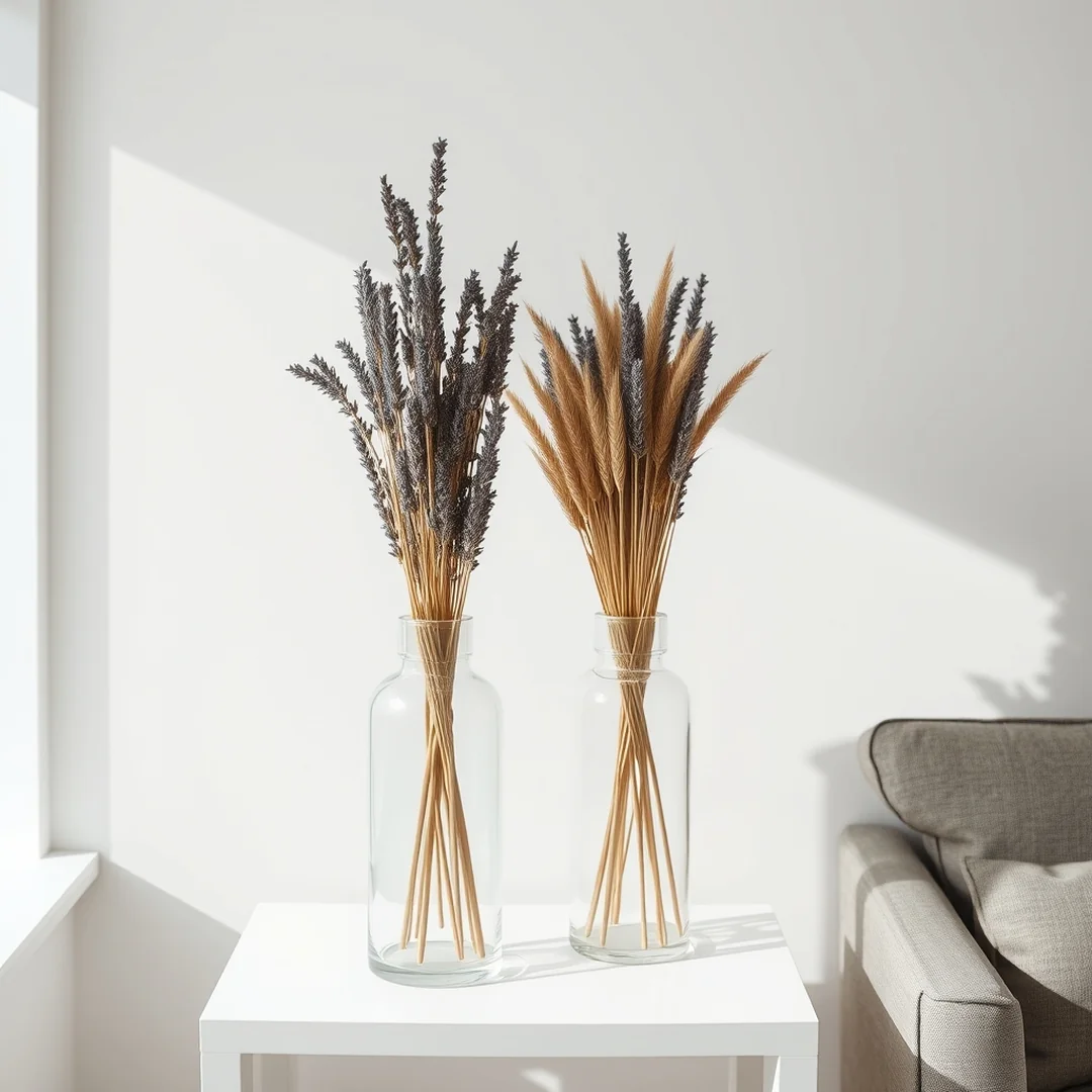 Dried Flower Arrangements - 18 Glass Jar Decorating Ideas for Every Room