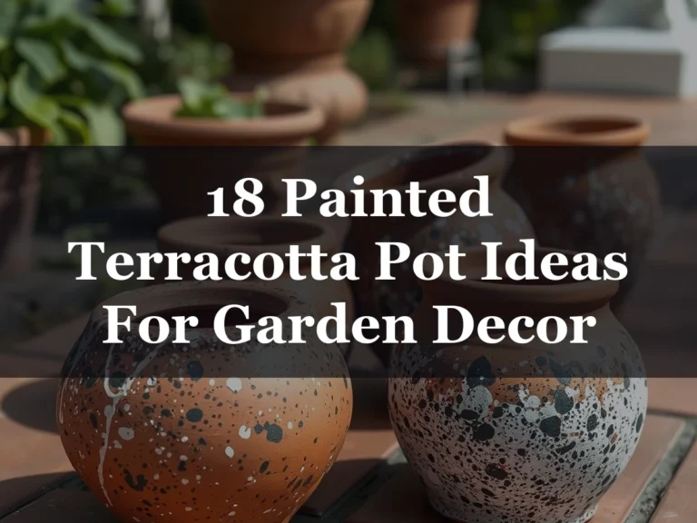 18 Painted Terracotta Pot Ideas For Garden Decor - 18 Painted Terracotta Pot Ideas for Garden Decor
