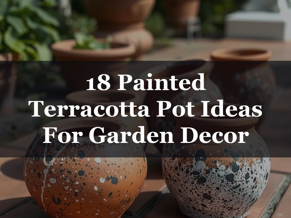 18 Painted Terracotta Pot Ideas For Garden Decor - 18 Painted Terracotta Pot Ideas for Garden Decor