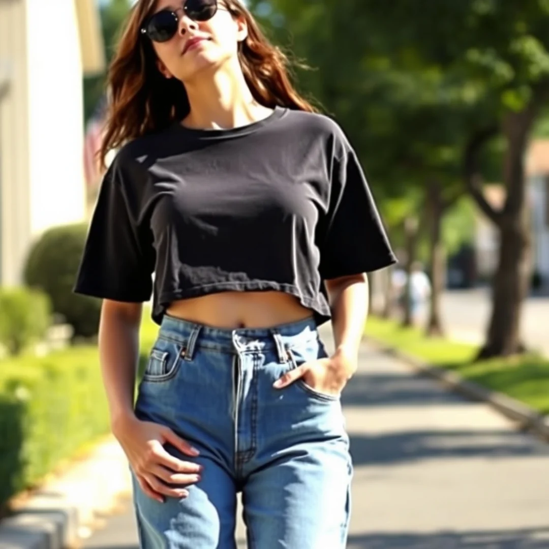 Baby Tee Basics - 18 Streetwear Early 2000s Style Outfit Ideas Women