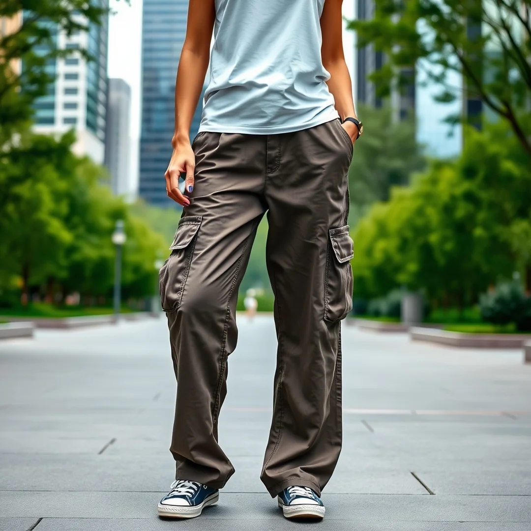 Baggy Cargo Pants - 18 Streetwear Early 2000s Style Outfit Ideas Women