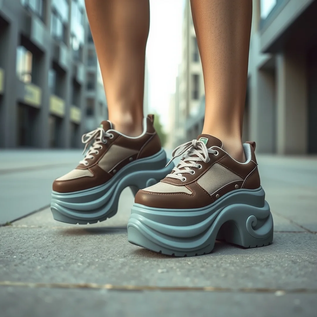 Chunky Platform Sneakers - 18 Streetwear Early 2000s Style Outfit Ideas Women