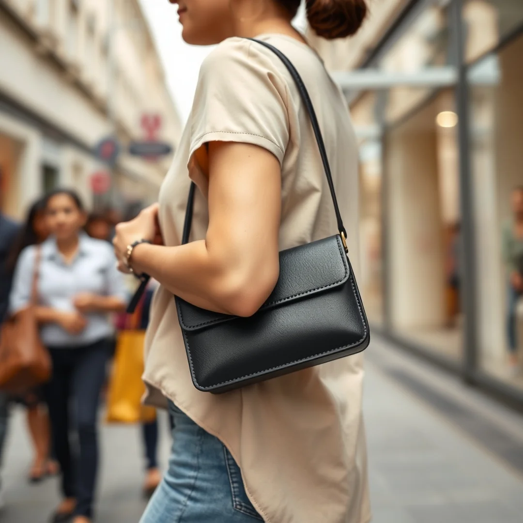 Classic Baguette Bags - 18 Streetwear Early 2000s Style Outfit Ideas Women