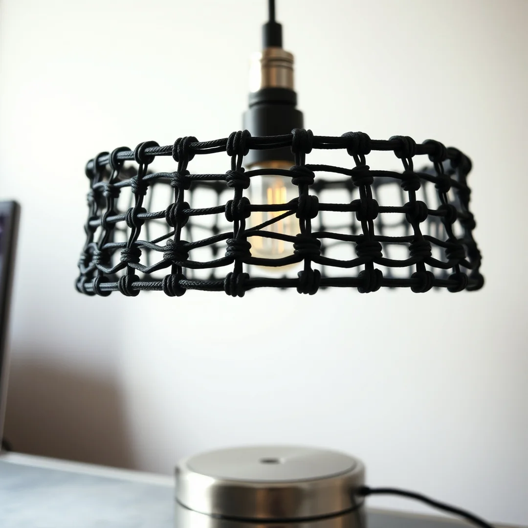 Paracord Shade Patterns - 18 Upcycle Lampshade Ideas Transform Any Room Easily