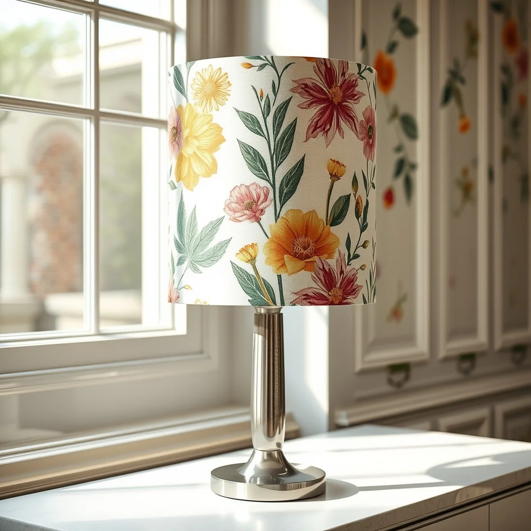 Wallpaper Remnant Wraps - 18 Upcycle Lampshade Ideas Transform Any Room Easily