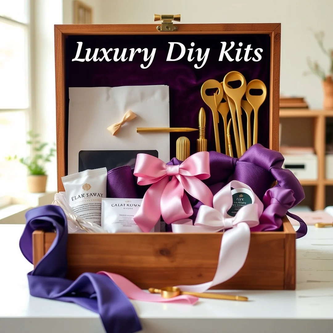 Luxury DIY Craft Kits - 18 Valentine Crafts for Adults That Feel Special