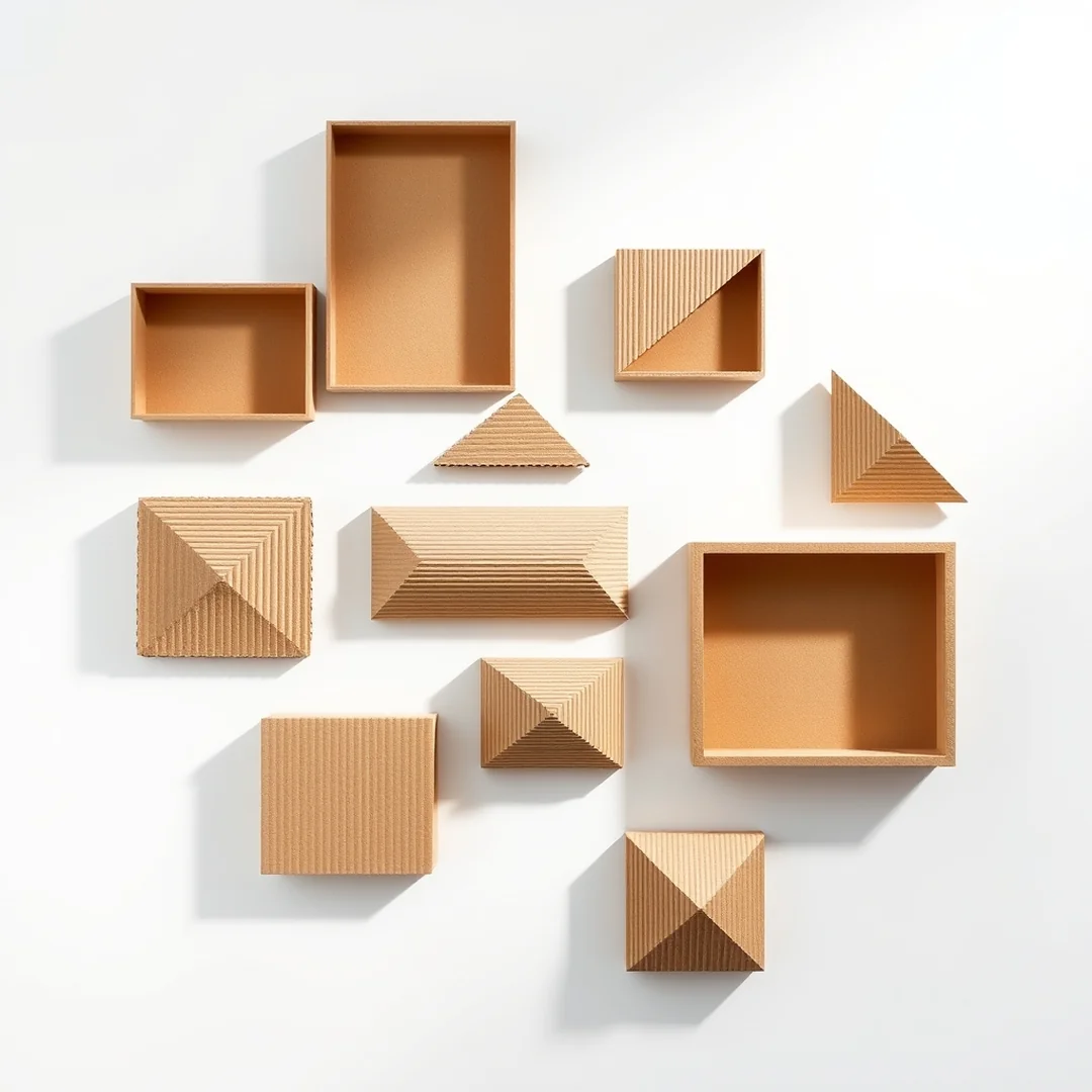 Minimalist Wall Art - 19 Creative Cardboard DIY Projects You'll Love