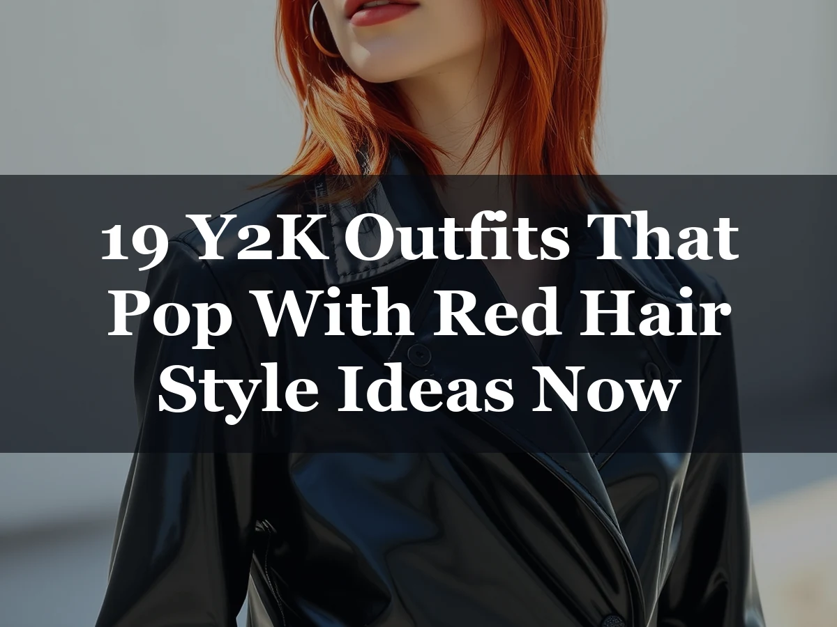 19 Y2K Outfits That Pop With Red Hair Style Ideas Now - 19 Y2K Outfits That Pop With Red Hair Style Ideas Now