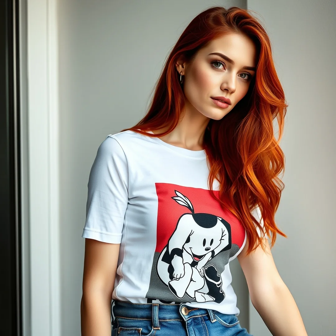 Baby Tee Styles - 19 Y2K Outfits That Pop With Red Hair Style Ideas Now