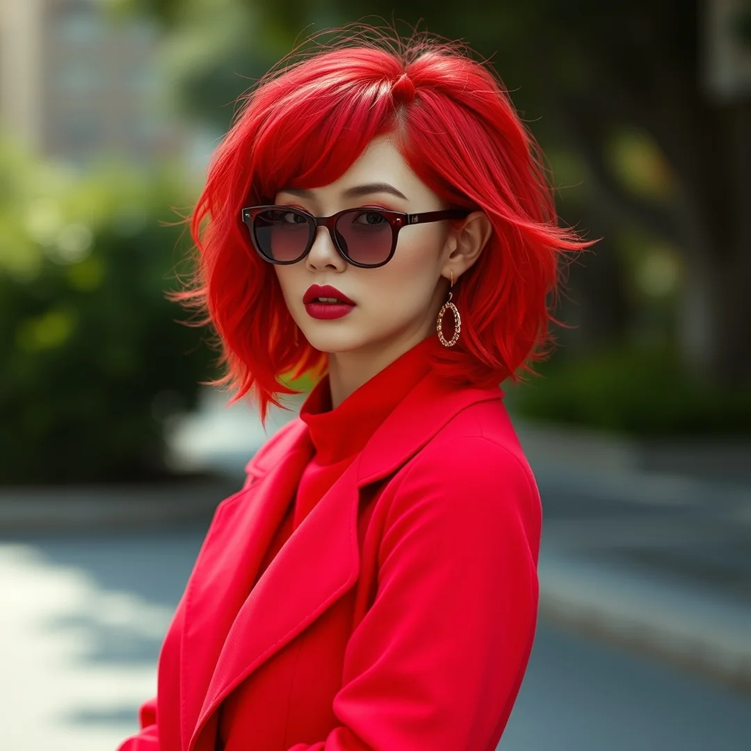 Cherry Red Aesthetic Outfits - 19 Y2K Outfits That Pop With Red Hair Style Ideas Now
