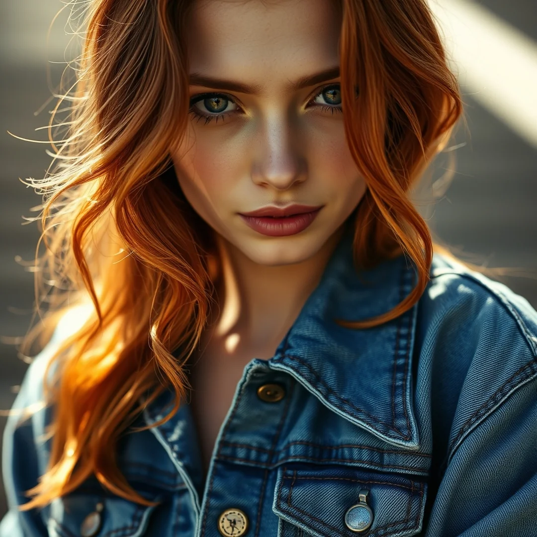 Denim Jacket Layers - 19 Y2K Outfits That Pop With Red Hair Style Ideas Now