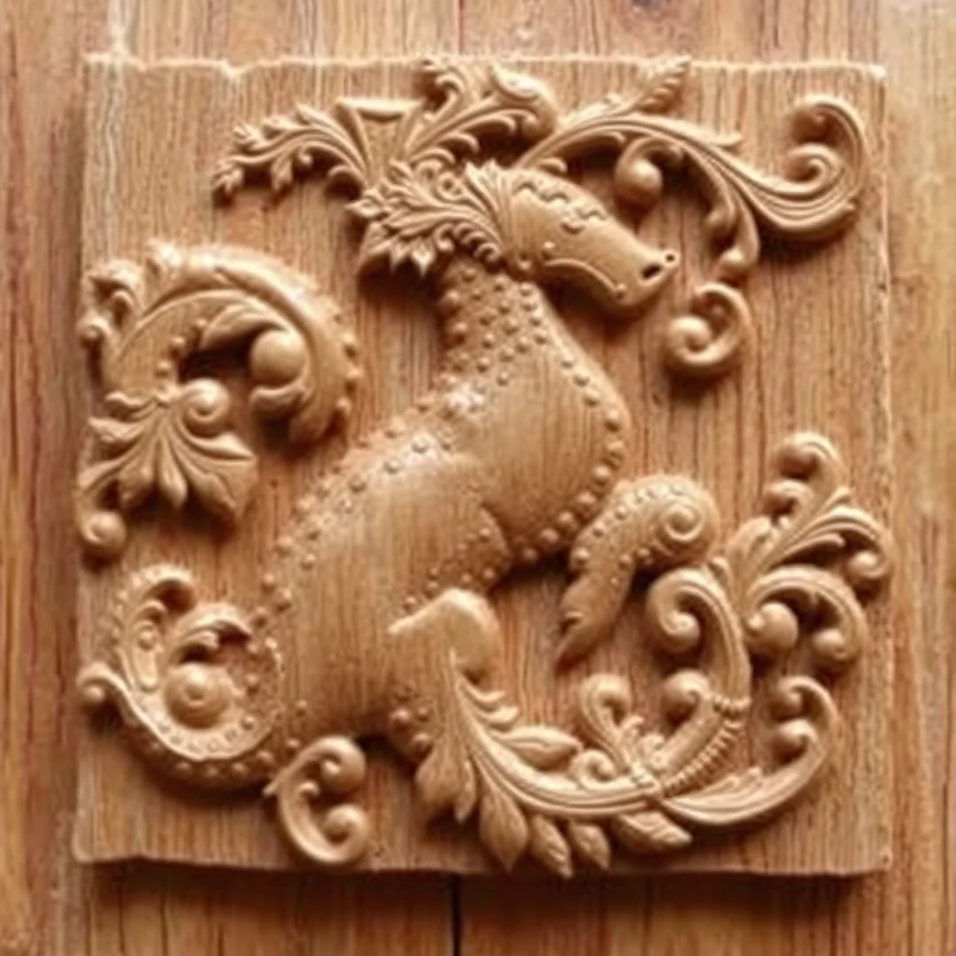 Intricate Sgraffito Carving - 20 Pottery Painting Ideas for Stunning Designs
