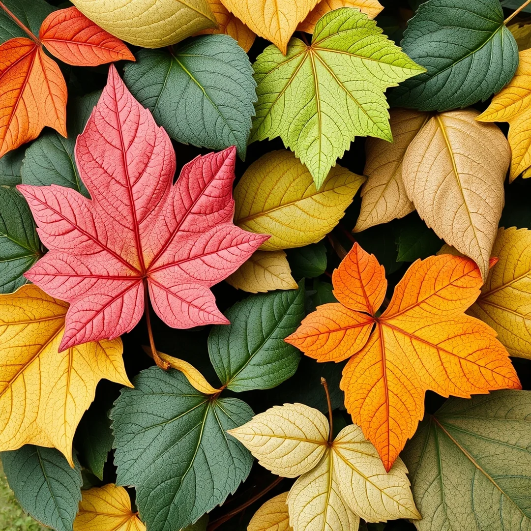 Nature Inspired Leaves - 20 Pottery Painting Ideas for Stunning Designs